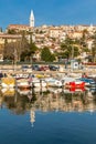 Vrsar Port And Village-Istria,Croatia Royalty Free Stock Photo