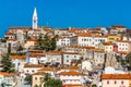 Vrsar Village With Church Tower-Istria,Croatia Royalty Free Stock Photo