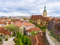 The Vrtba Garden in Prague is one of several fine High Baroque gardens in the Czech capital. Royalty Free Stock Photo