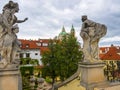 The Vrtba Garden in Prague is one of several fine High Baroque gardens in the Czech capital.