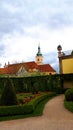The Vrtba Garden in Prague is one of several fine High Baroque gardens in the Czech capital