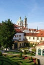 Vrtbovska garden in Prague Royalty Free Stock Photo
