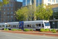 VTA Light Rail in San Jose, California, USA