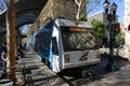 VTA Light Rail in San Jose, California, USA Royalty Free Stock Photo