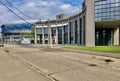 Dynamo Central Stadium Entrance, Moscow, Russia.