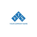 VTS letter logo design on white background. VTS creative initials letter logo concept. VTS letter design Royalty Free Stock Photo