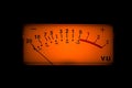 Vu meter Royalty Free Stock Photo