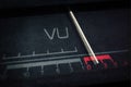 VU-Meter - Volume Units Royalty Free Stock Photo