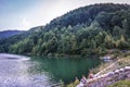 Lake in Serbia