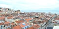 Vue du centre de lisbonne, portugal.