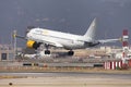 Vueling Airbus A320 Landing at Barcelona