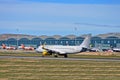 Vueling Aircraft At Alicante Airport Royalty Free Stock Photo
