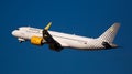 Vueling airliner EC-NCG taking off from El Prat Airport