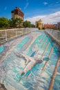 3D mural in Vukovar