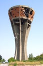 Vukovar tower destroyed in war