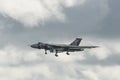 Vulcan Bomber Avro in Flight Royalty Free Stock Photo