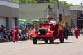 Vulcan Krewe and Motorcade at Mendota Parade Royalty Free Stock Photo