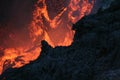 Vulcan lava Royalty Free Stock Photo