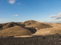 Vulcan mountain range on the Canary Island.