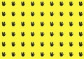Vulcan Salute Pattern Royalty Free Stock Photo