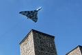 Vulcan XH558 Bomber over Reculver Towers Kent 11th October 2015 - The Last Flight