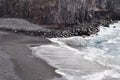 Volcano Beach of Tenerife.