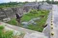 Vulcano Lahar FLow Control Dam Royalty Free Stock Photo