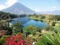 Vulcano Landscape in Guatemala Lake Atitlan