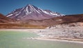 Vulcano Miniques from red stones Piedras Rojas, in Salar de Ta