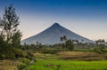 Vulcano Mount Mayon in the Philippines