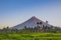 Vulcano Mount Mayon in the Philippines