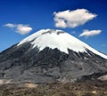 Vulcano Parinacota - Chile Royalty Free Stock Photo