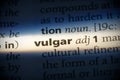 Vulgar