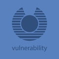 Vulnerability glyph color icon