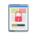 Vulnerability search. SEO optimization,web analytics, programmin Royalty Free Stock Photo