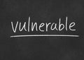 Vulnerable