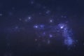 Vulpecula Constellation in outer space Royalty Free Stock Photo