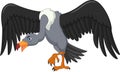 Vulture bird cartoon