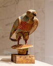 The vulture `Nekhbet`, one of a group of statues of the protective goddesses found in the tomb of King Amenhotep II.