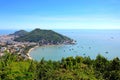 Vung Tau beach in the morning Royalty Free Stock Photo