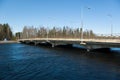 Vuoksi river bridge