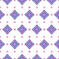Seamless geometric pattern. Ethnic embroidery. Royalty Free Stock Photo