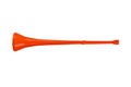 Vuvuzela on white Royalty Free Stock Photo