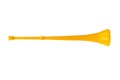 Vuvuzela on white Royalty Free Stock Photo