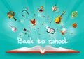 Vector illustration Back to school