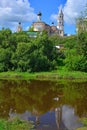 Vvedenskaya Church in Borisoglebsky man's Monastery in Torzhok city