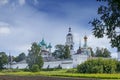 Vvedensky Tolga convent. Orthodox women`s monastery in Yaroslavl on the Volga left Bank.Founded in 1314 Royalty Free Stock Photo