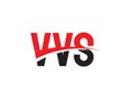 VVS Letter Initial Logo Design Vector Illustration Royalty Free Stock Photo
