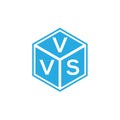 VVS letter logo design on black background. VVS creative initials letter logo concept. VVS letter design Royalty Free Stock Photo