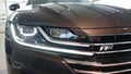 Vw Arteon R led head light detail Royalty Free Stock Photo